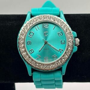 Silver & Blue Charming Charlie Men's Watch